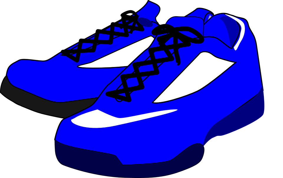 gym clipart basketball shoe