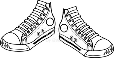 converse clipart outline