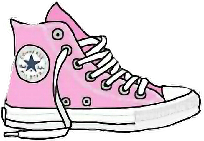 converse clipart untied