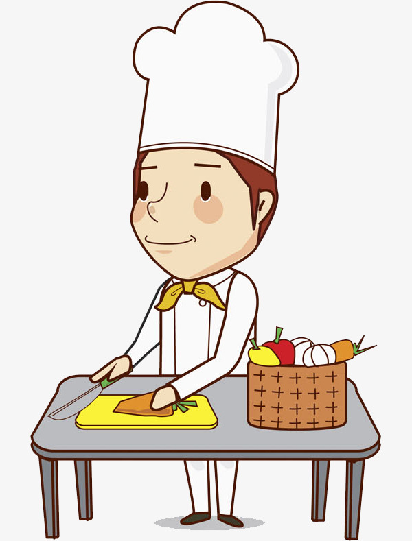 Cook clipart. Cartoon hand png image