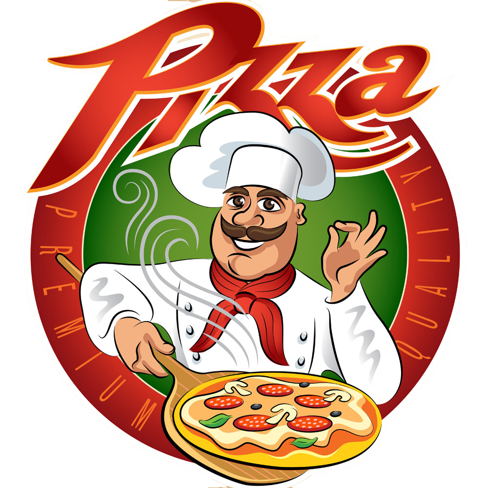 Cooking clipart covered food. Pizza chef italian cuisine