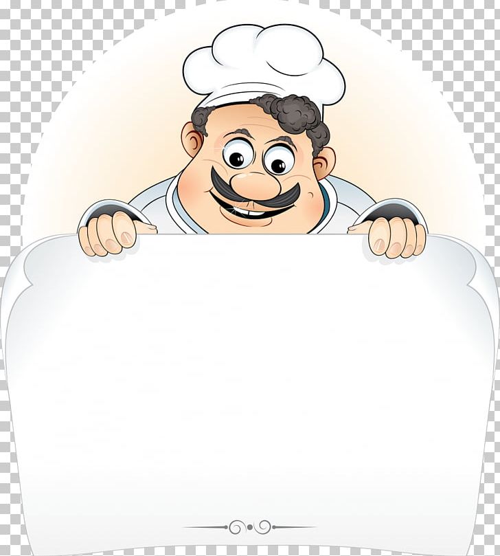 menu clipart cartoon chef