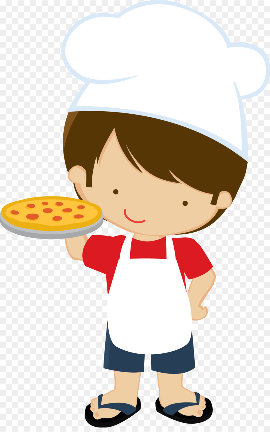 cooking clipart boy