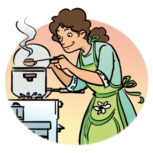Cook clipart cook dinner. Cooking clipartcow clipartix 