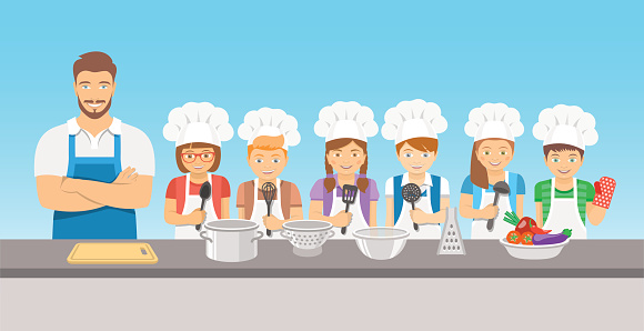 Cook clipart cooking lesson. Free class cliparts download