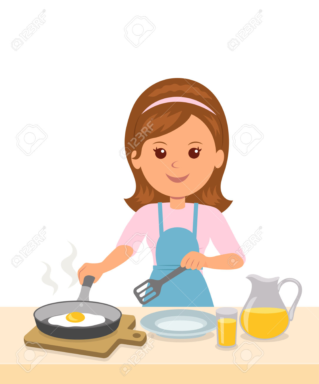 cook clipart cooking mom mexican