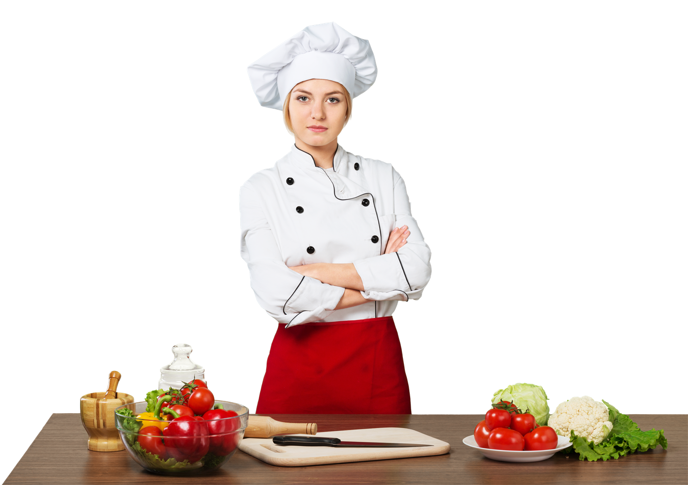 cook clipart female chef