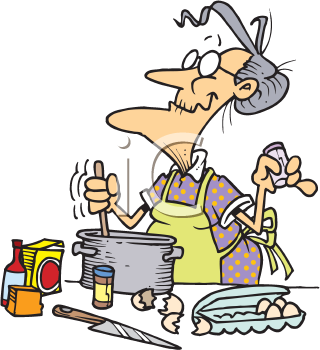 cook clipart grandmother