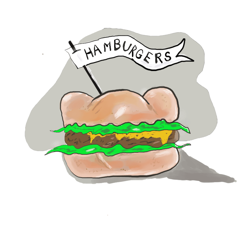 Menu fresh off the. Meal clipart hamburger steak
