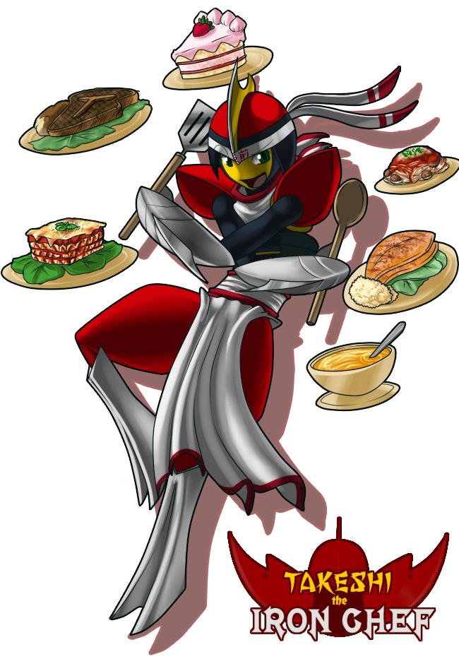 Takeshi the by shadowscarknight. Cook clipart iron chef