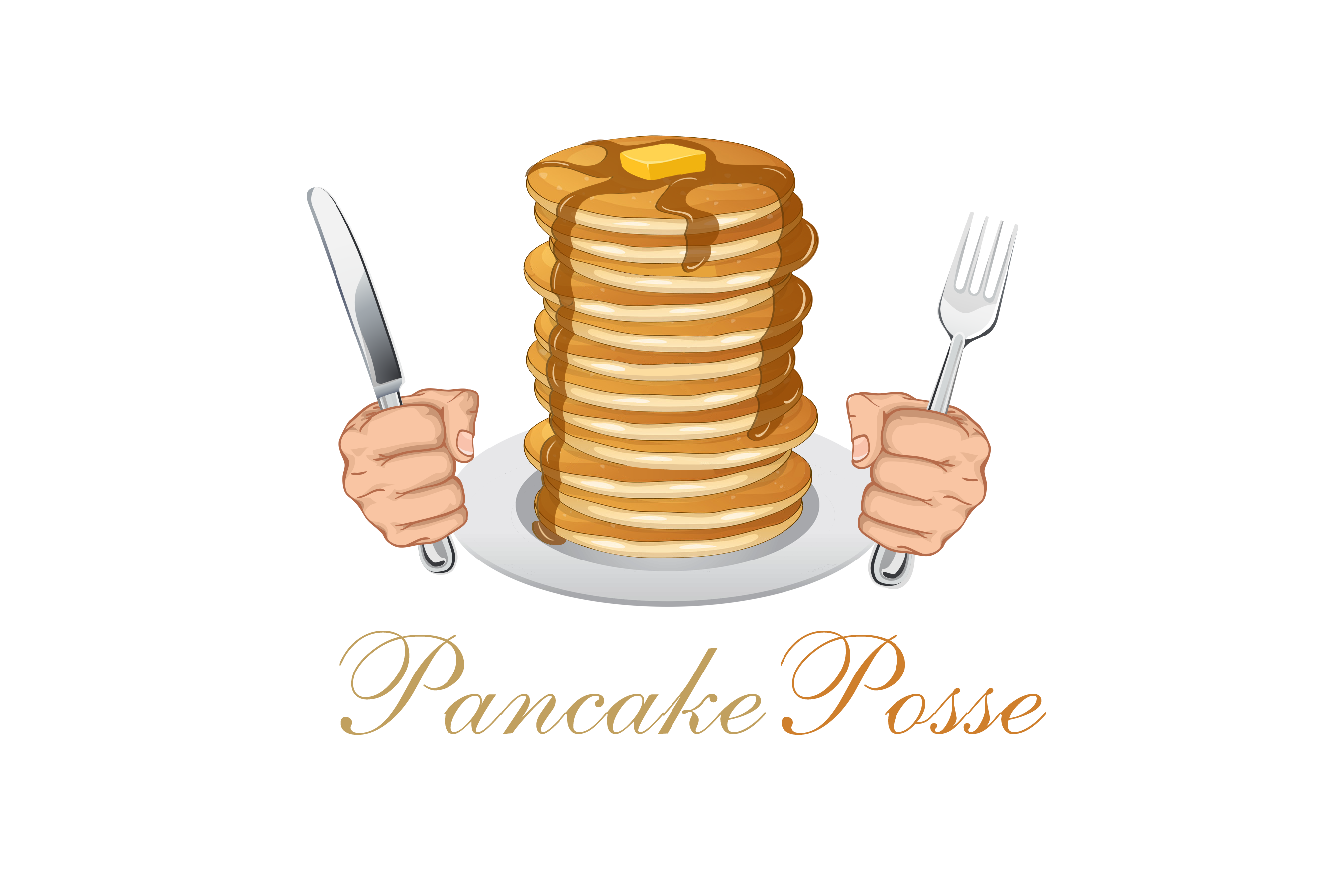 pancakes clipart cooked breakfast