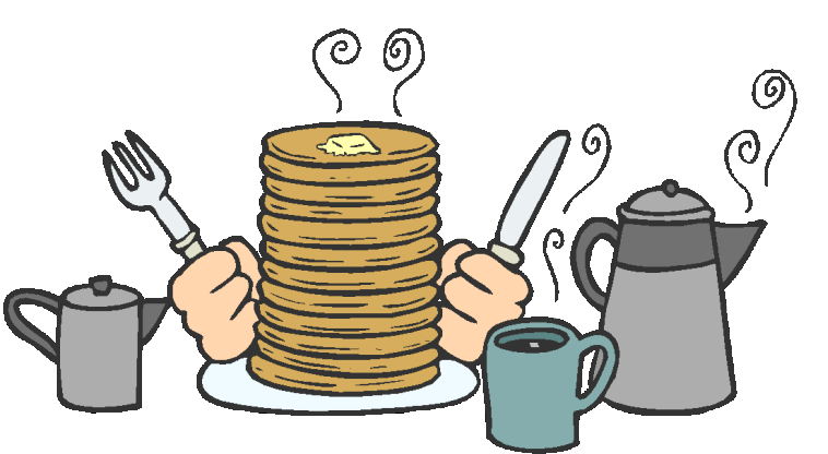 cook clipart pancake supper