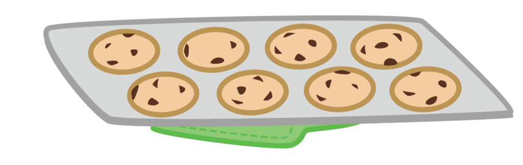 cookbook clipart cookie tray
