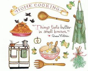 cookbook clipart home cooked food