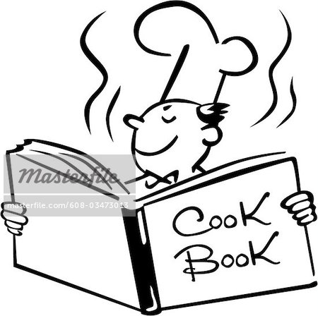 cookbook clipart logo