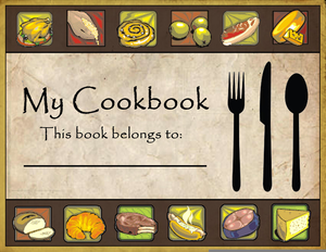 cookbook clipart public domain