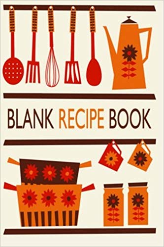 Blank book your own. Cookbook clipart recipe box