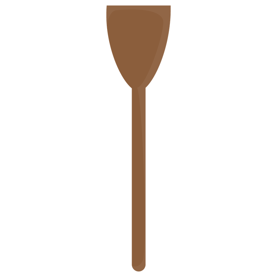 cookbook clipart wooden spoon