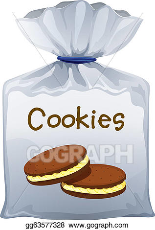 cookie clipart bag cookie
