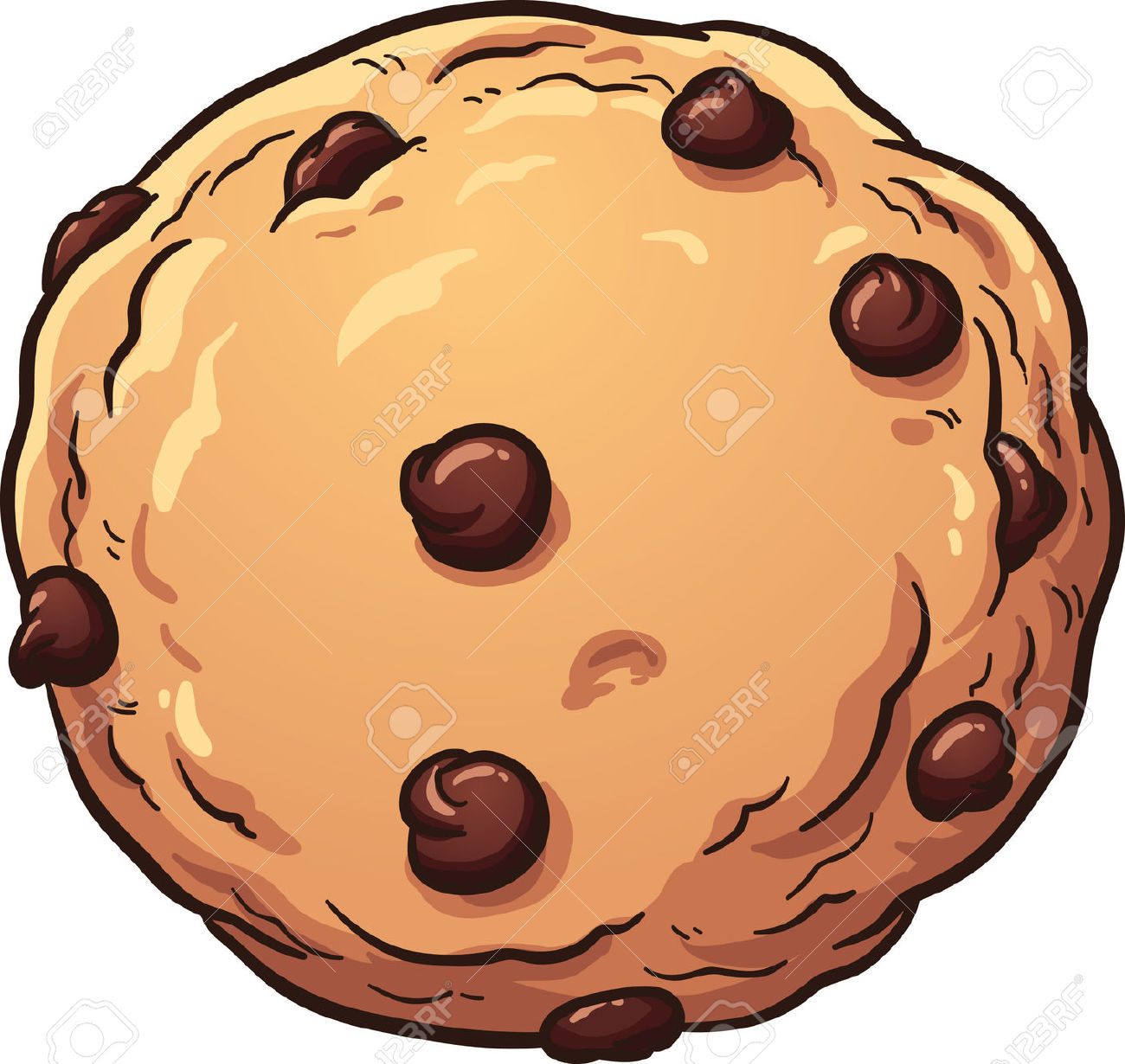 cookie clipart choco chip