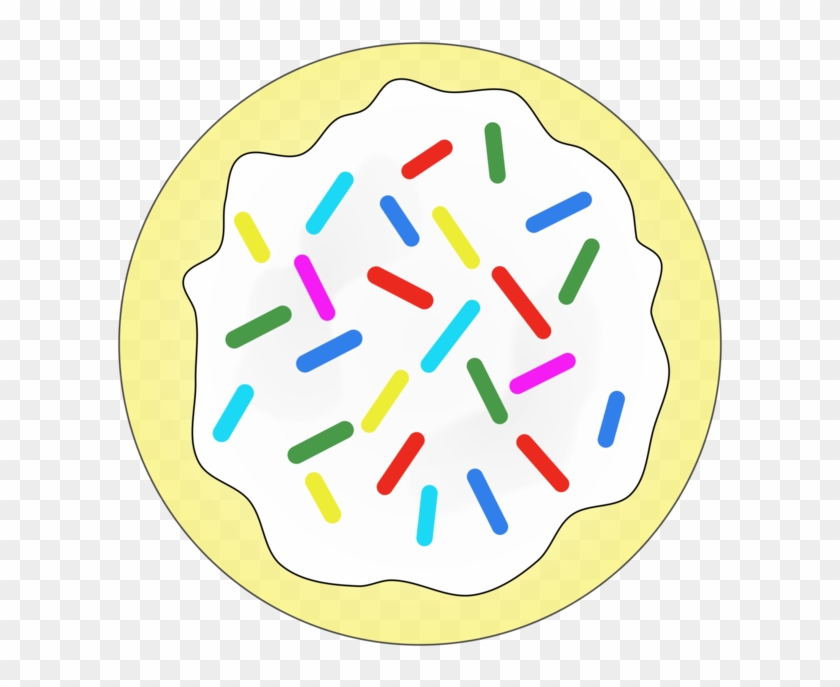 Frosting icing donuts sugar. Cookie clipart colourful