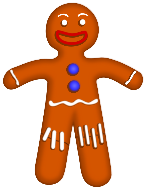 cookie clipart person