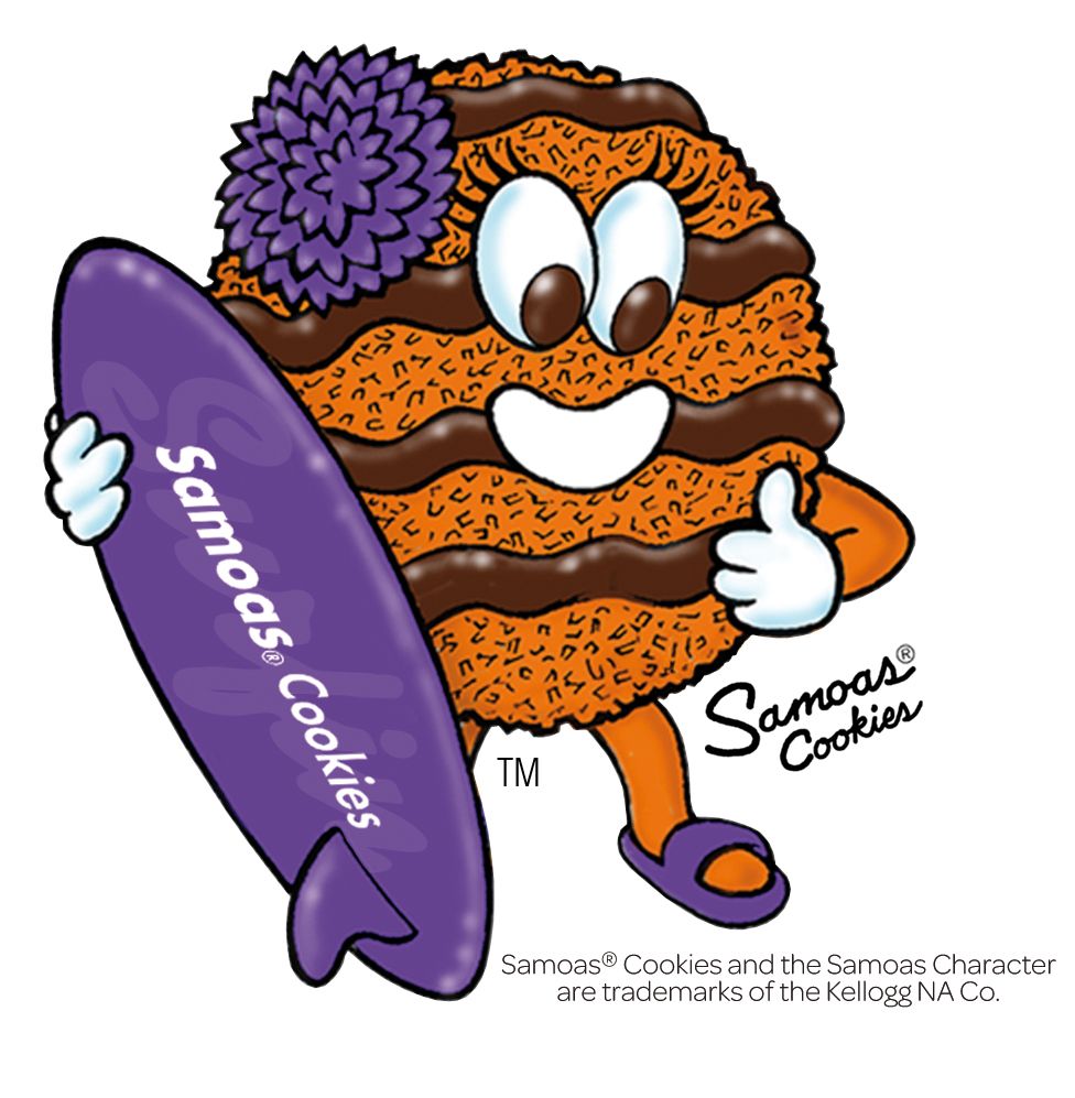 cookie clipart samoas