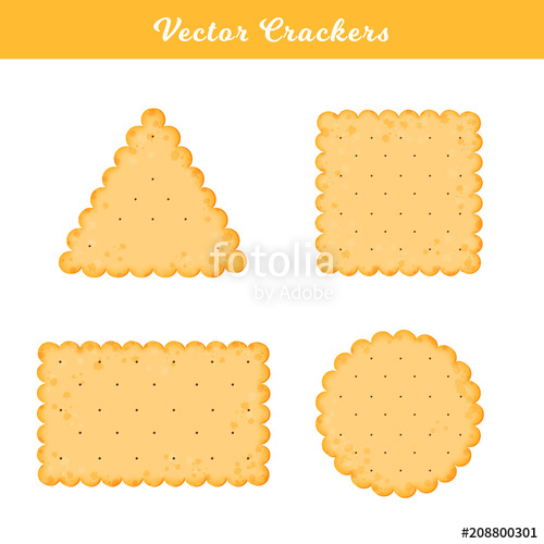 cracker clipart square cracker