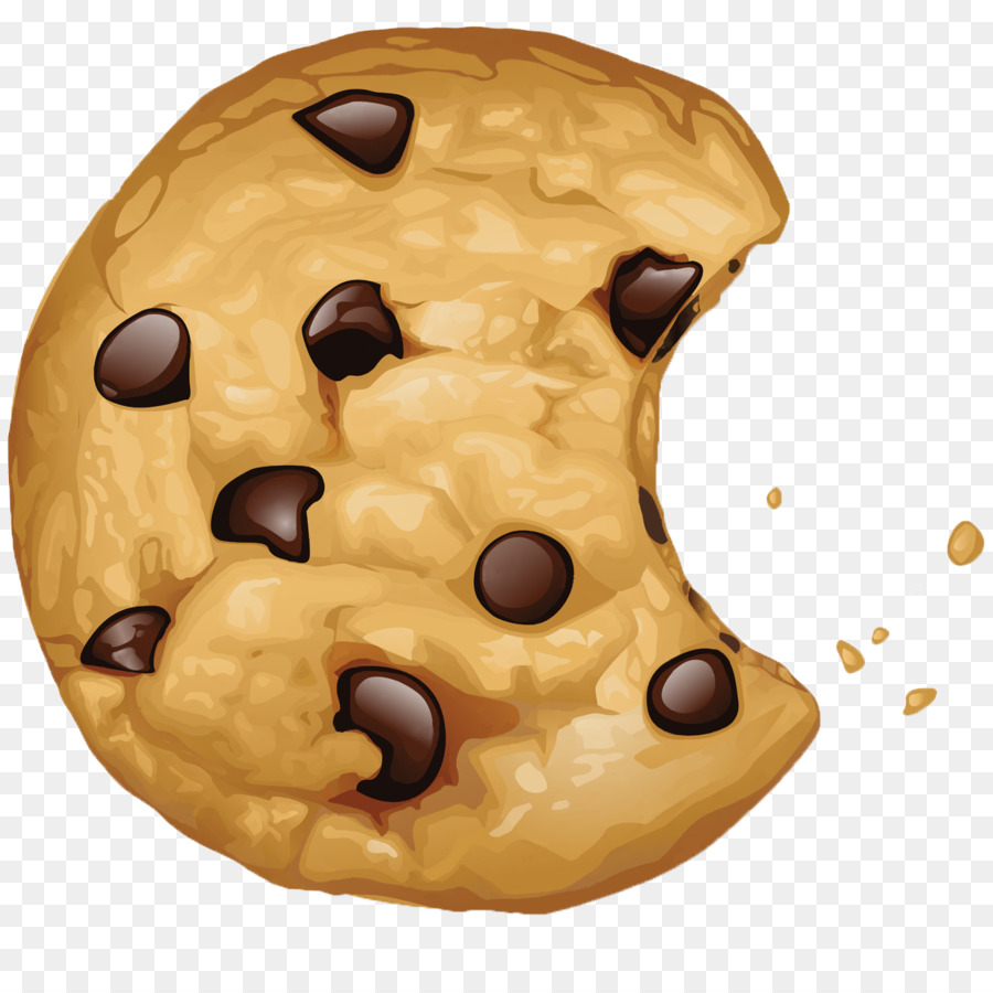 Chocolate chip cookie biscuits. Clipart cookies
