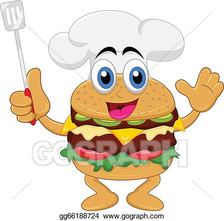 cooking clipart burger chef