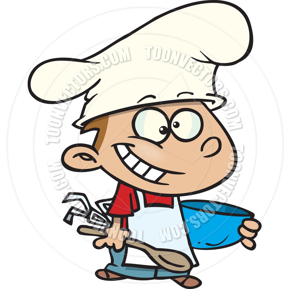 Cooking clipart cartoon. Clip art on 