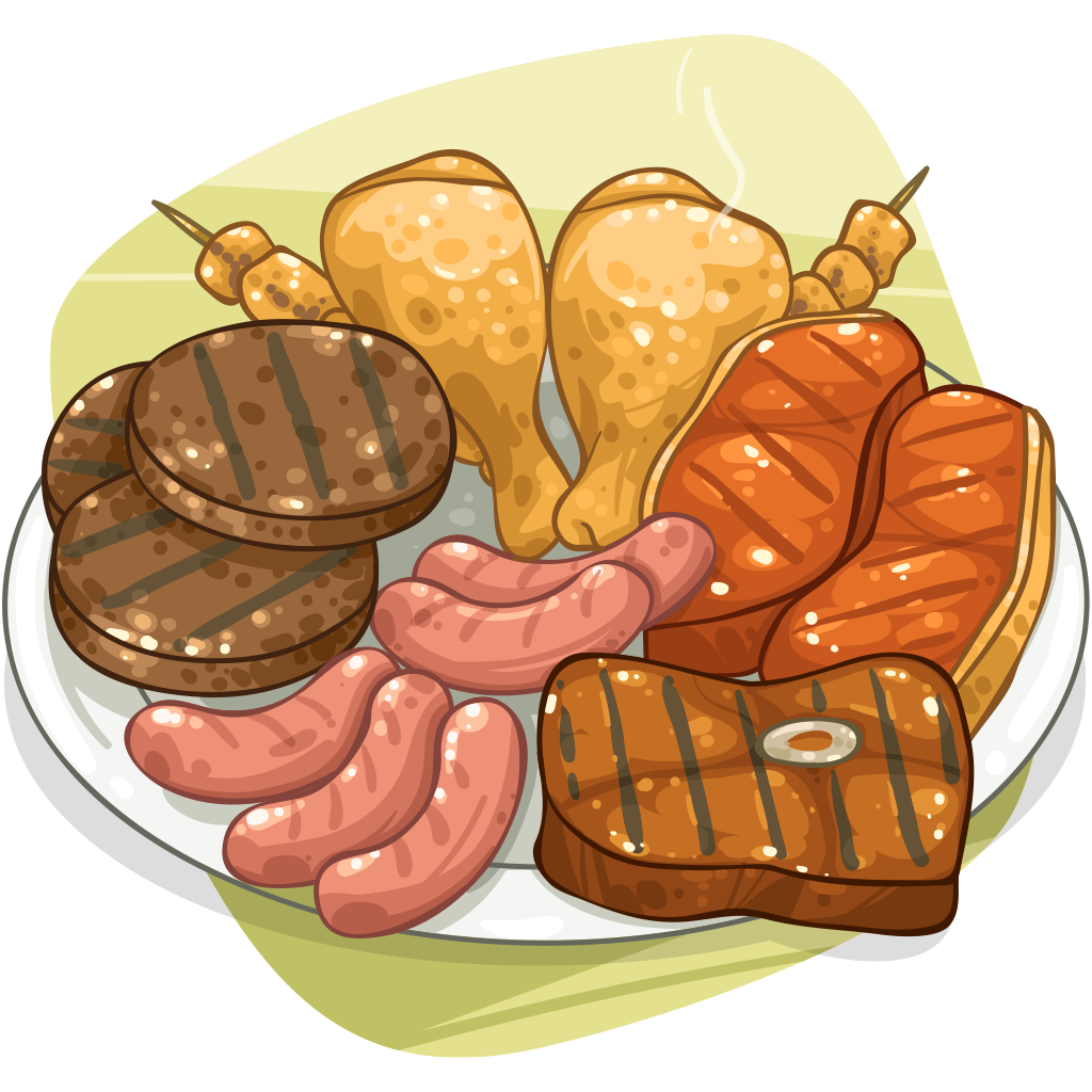 Item detail cooked itembrowser. Meat clipart sandwich meat