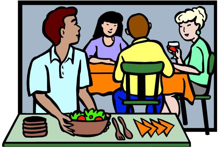 diner clipart community meal