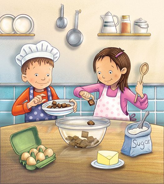 cooking clipart independent child