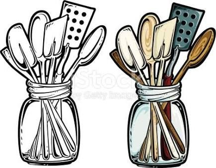 Retro clipart cooking. Image result for utensils