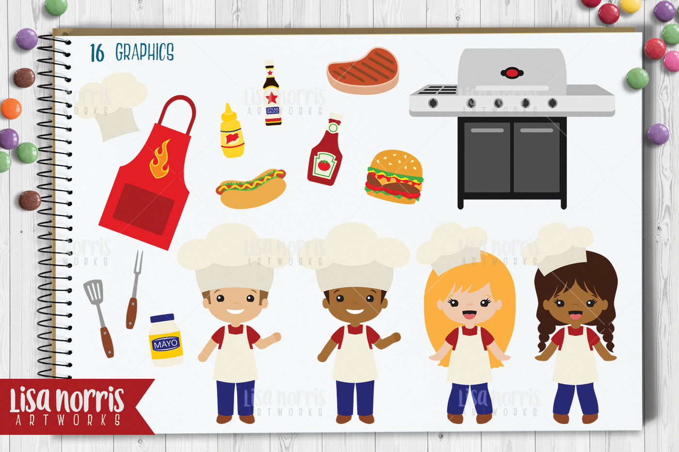 cookout clipart artwork
