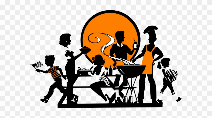 Cookout clipart black family. Church clipartall picnic 