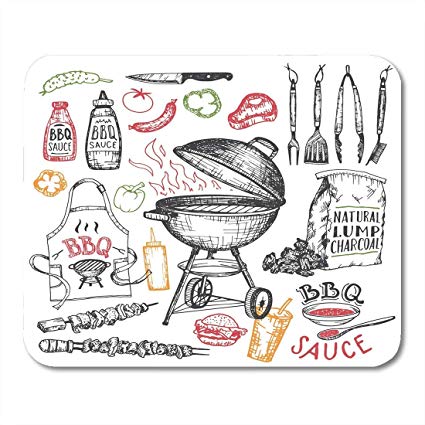 cookout clipart charcoal grill