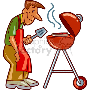 cookout clipart father's day