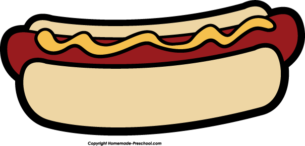 cookout clipart hotdog sandwich