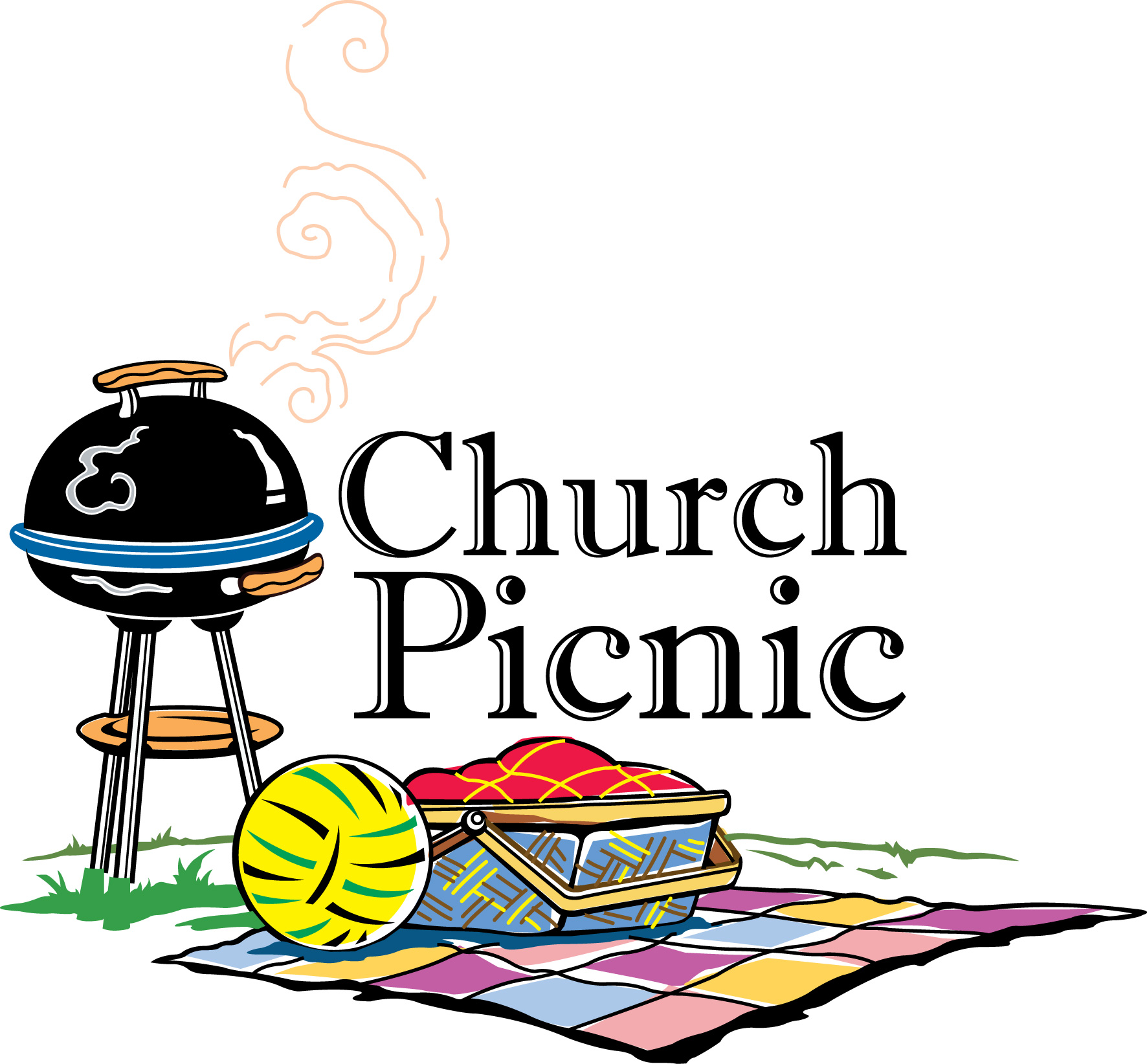 cookout clipart picnic table