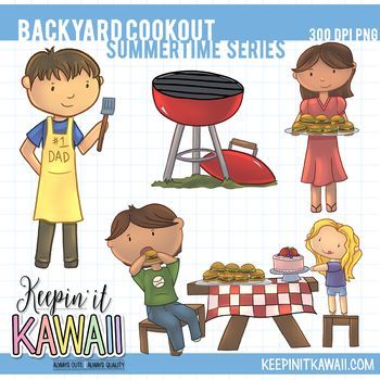 cookout clipart time