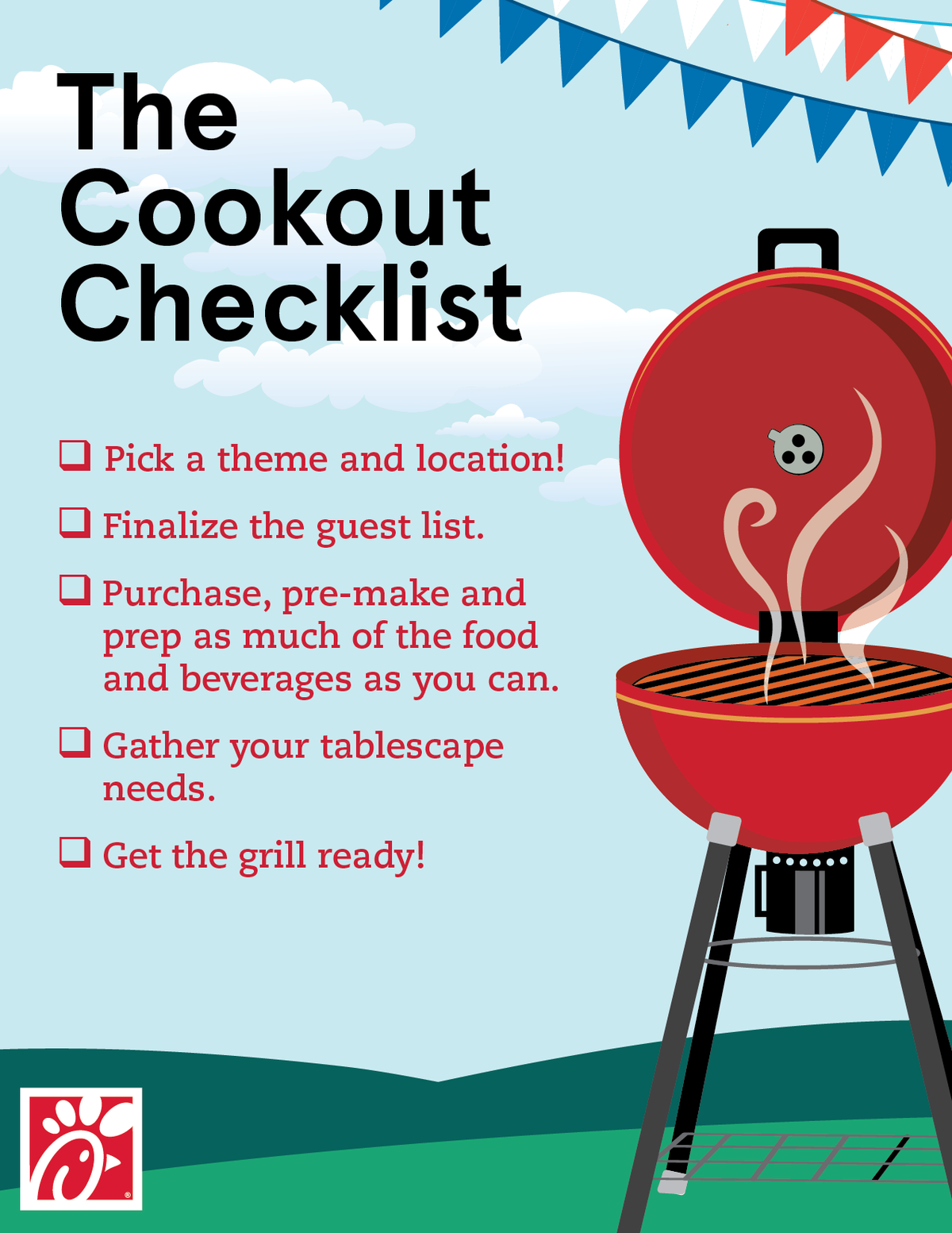Cookout clipart youth news. Checklist a labor day