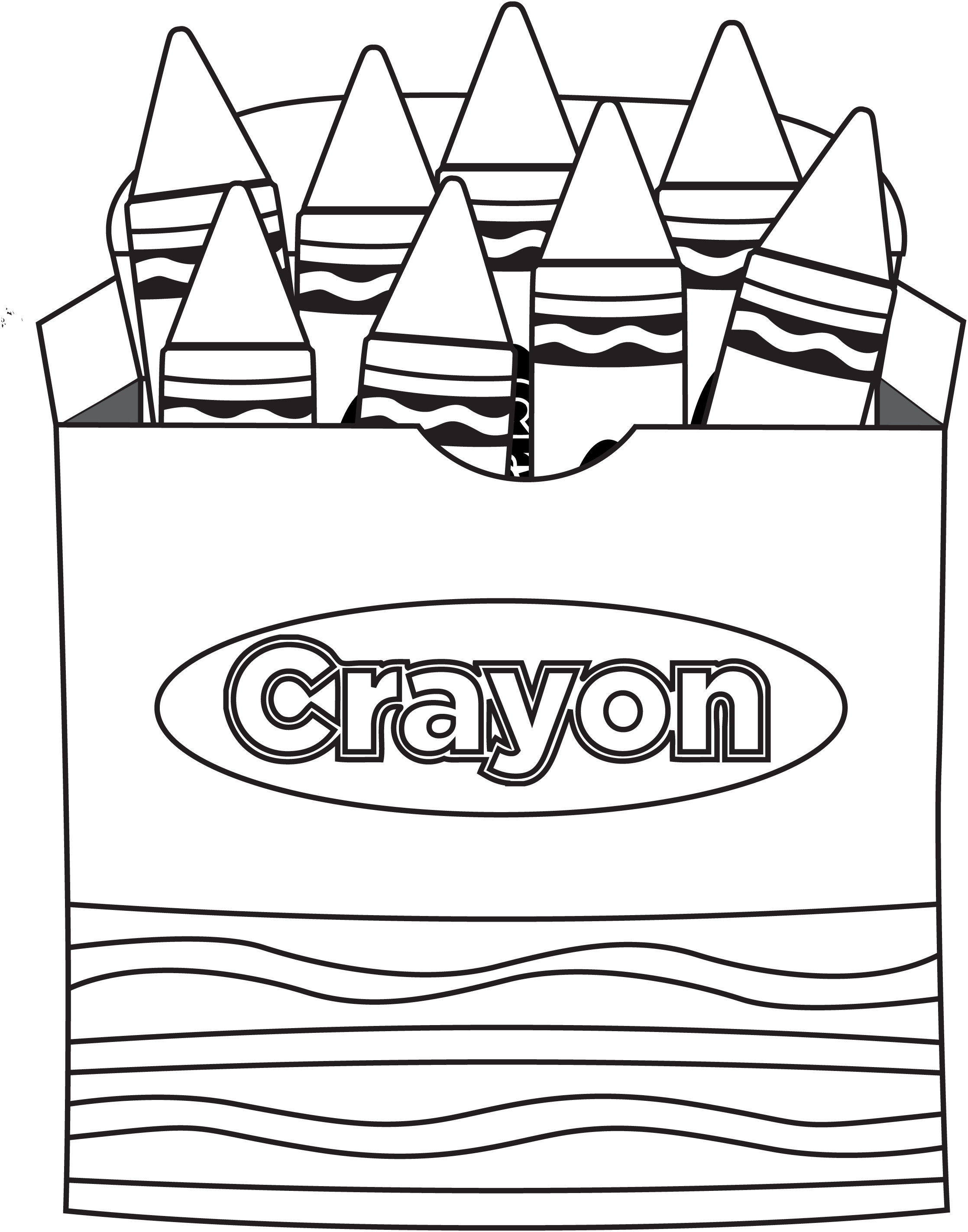 cool clipart crayon