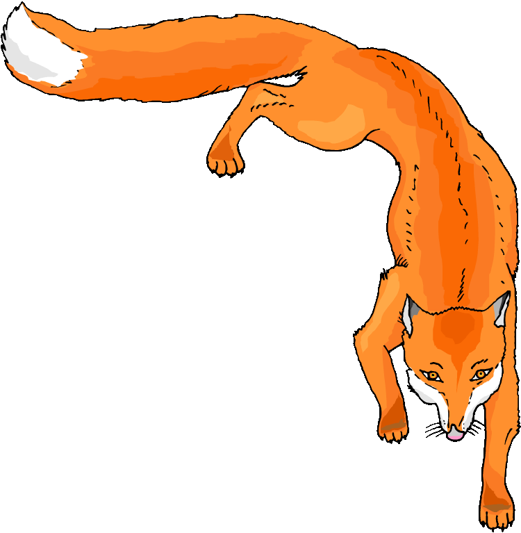 cool clipart fox