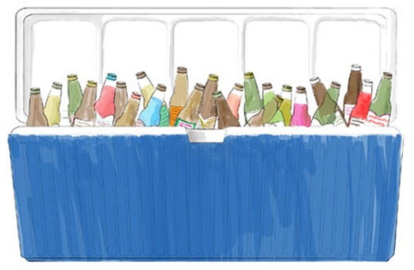 cool clipart ice chest