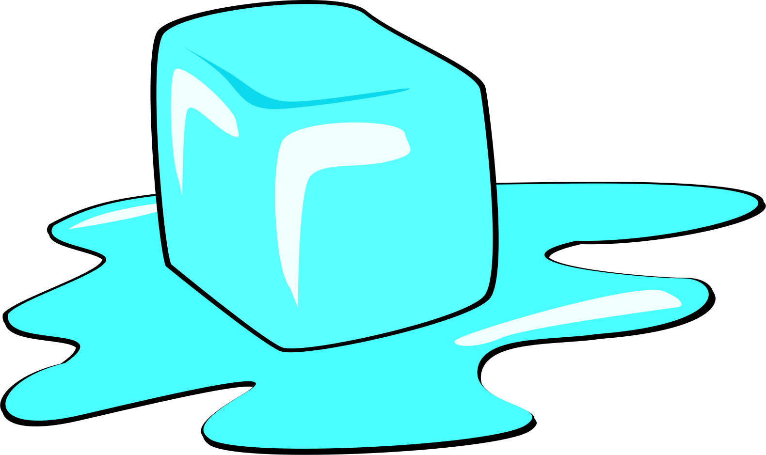 Cube ice