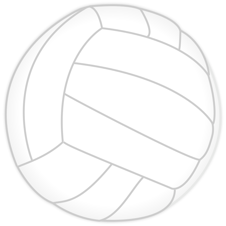 cool clipart volleyball