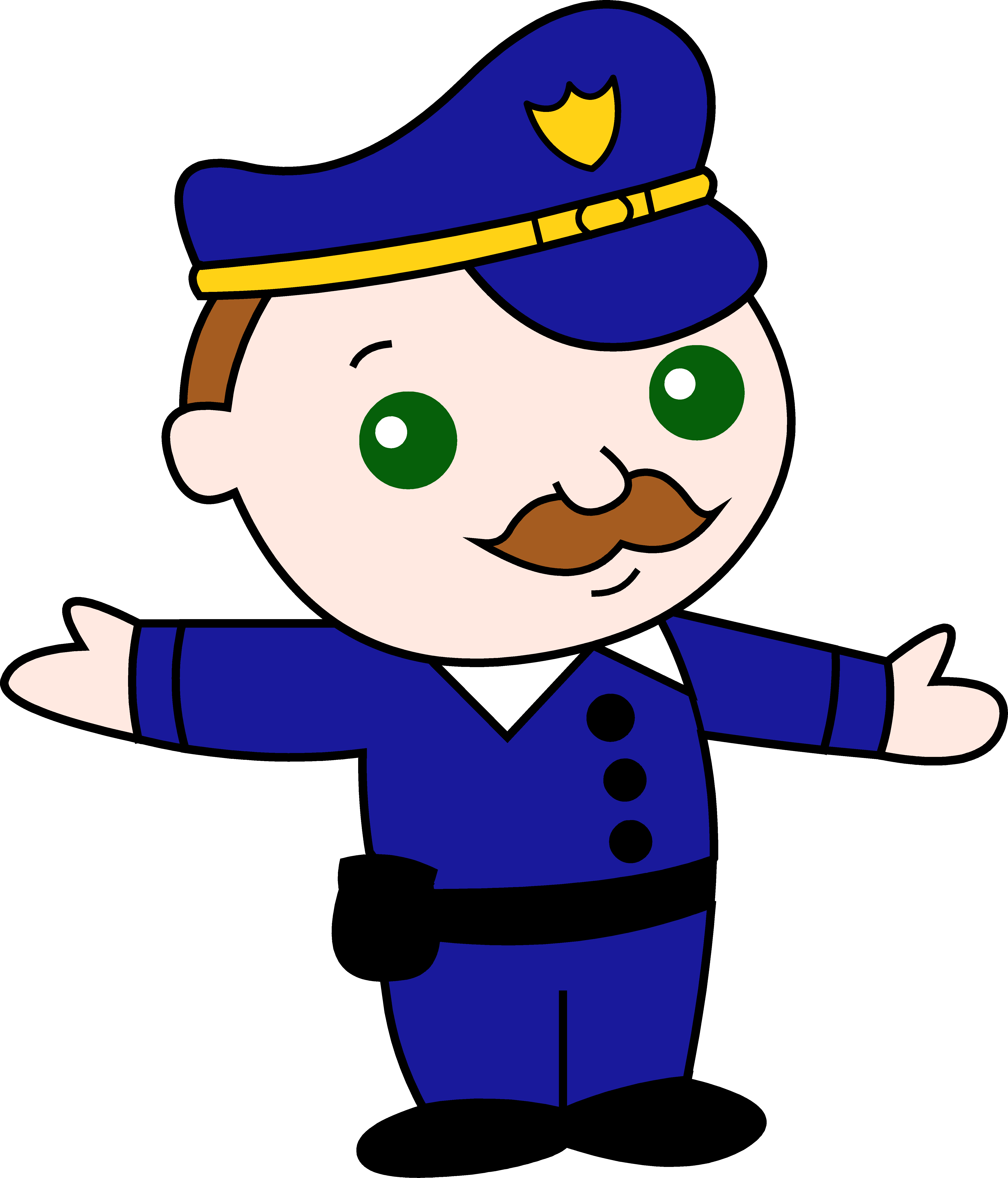 Police clipart career. Cop 