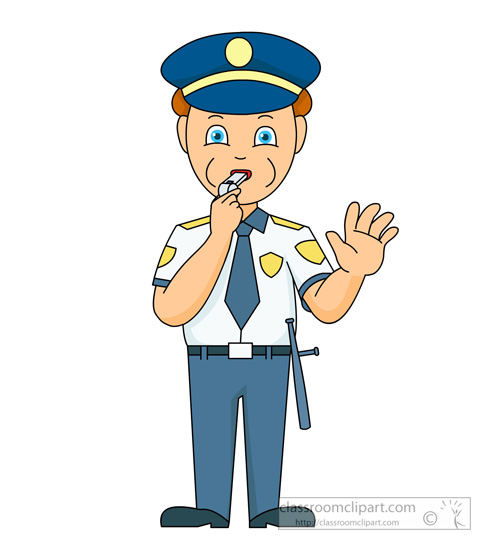 policeman clipart police safety